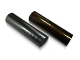 8,90/€m²  2D Carbon Gold folie Autofolie mit Luftkanäle Car Wrapping 1m x 152cm METERWARE
